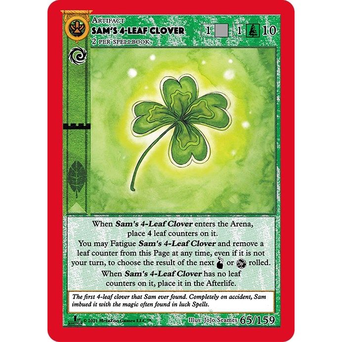 Image for Sam's 4-Leaf Clover (65) (CNFE) - MetaZoo