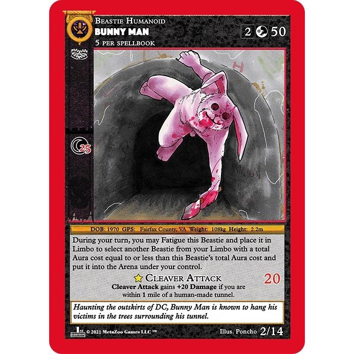 Image for Bunny Man (2) (CNFE-RE) - MetaZoo