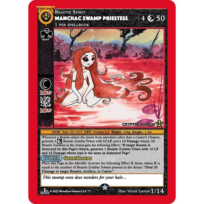 Image for Manchac Swamp Priestess (1) (CNFE-RE) - MetaZoo