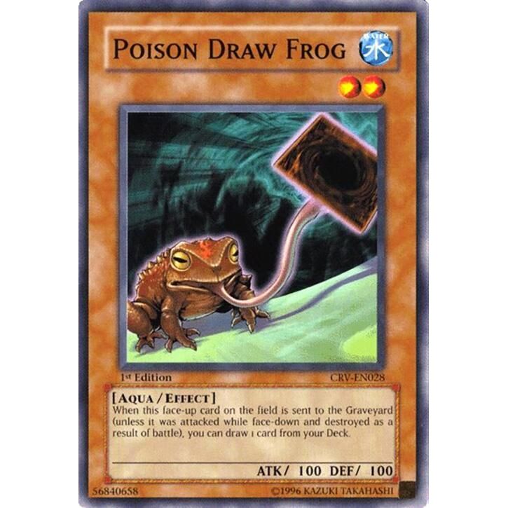 Image for Poison Draw Frog (CRV-EN028) (CRV) - YuGiOh