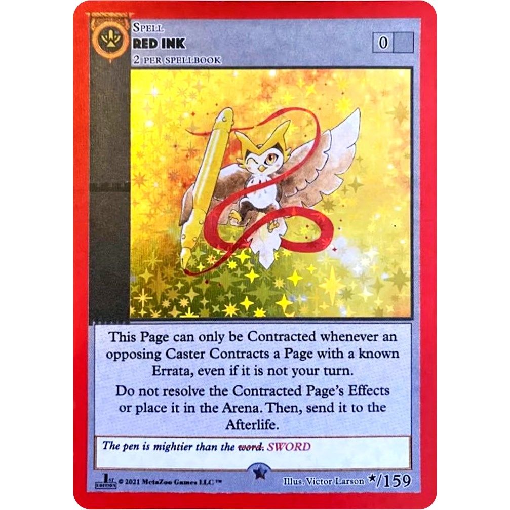 Image for Red Ink (*) (CNFE-BT) - MetaZoo