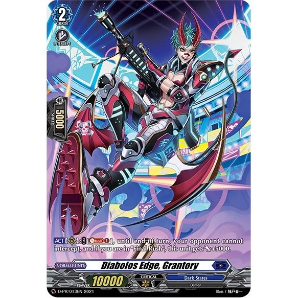 Image for Diabolos Edge, Grantory (D-PR/013EN) (D-PR) - Cardfight Vanguard