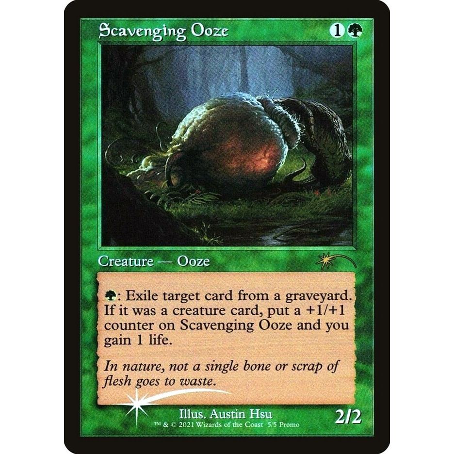 Image for Scavenging Ooze (Retro Frame) (5) (WPN) - Magic: The Gathering