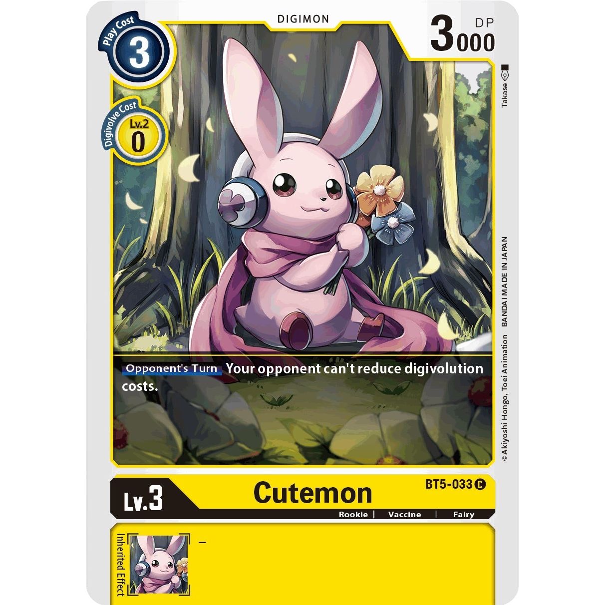 Image for Cutemon (BT5-033 C) (BT05) - Digimon Card Game