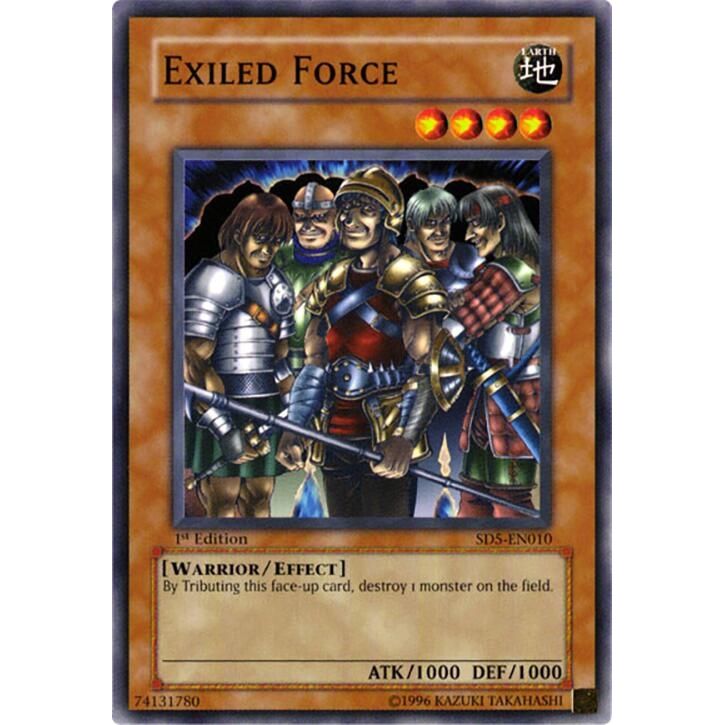 Image for Exiled Force (SD5-EN010) (SD5) - YuGiOh