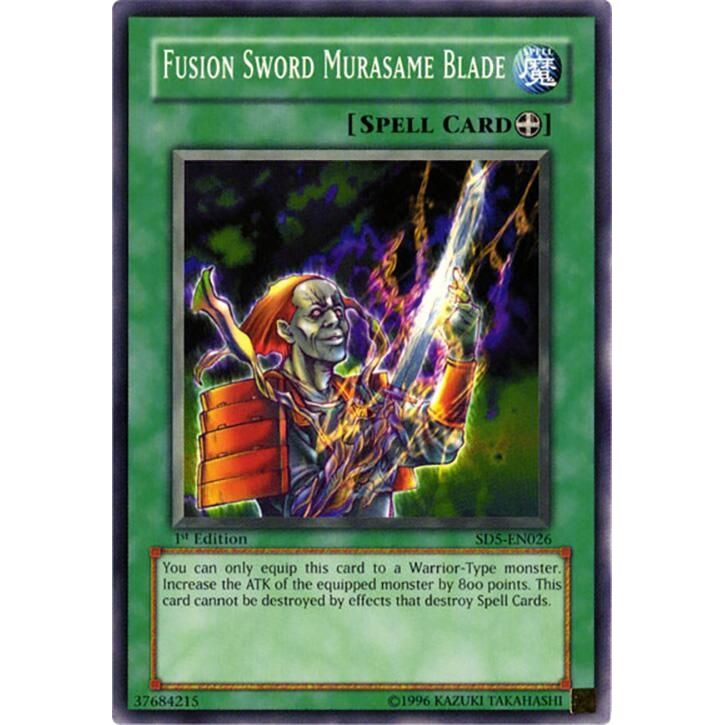 Image for Fusion Sword Murasame Blade (SD5-EN026) (SD5) - YuGiOh