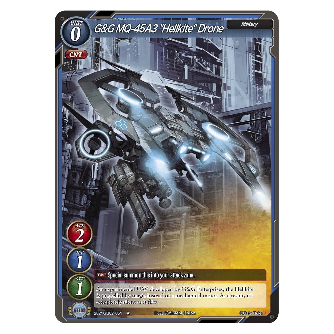 Image for G&G MQ-45A3 "Hellkite" Drone (2021GB02-051) (GB02) - Gate Ruler