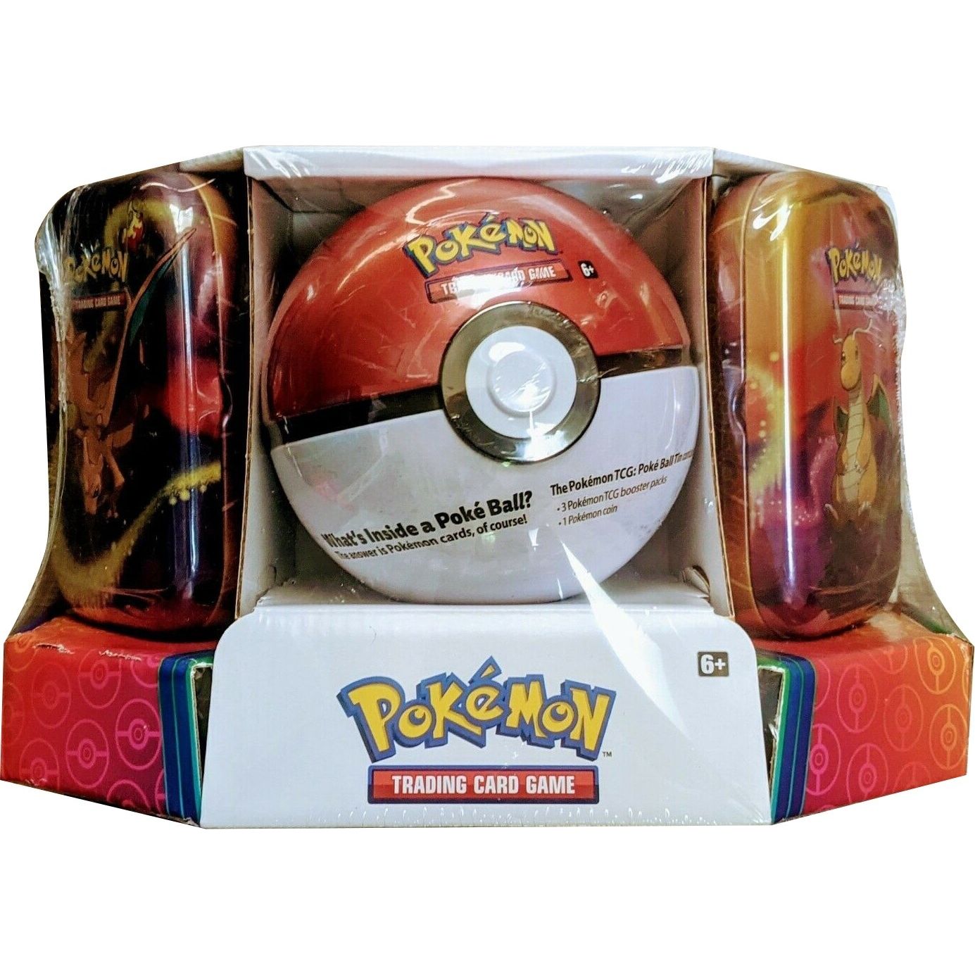 Image for Pokemon - Poke Ball Tin + 2 Kanto Power Mini Tins - Poke Ball - Pokemon