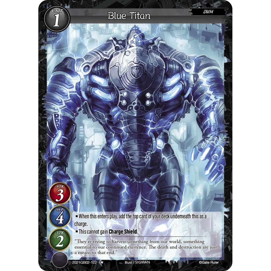 Image for Blue Titan (2021GB02-122) (GB02) - Gate Ruler