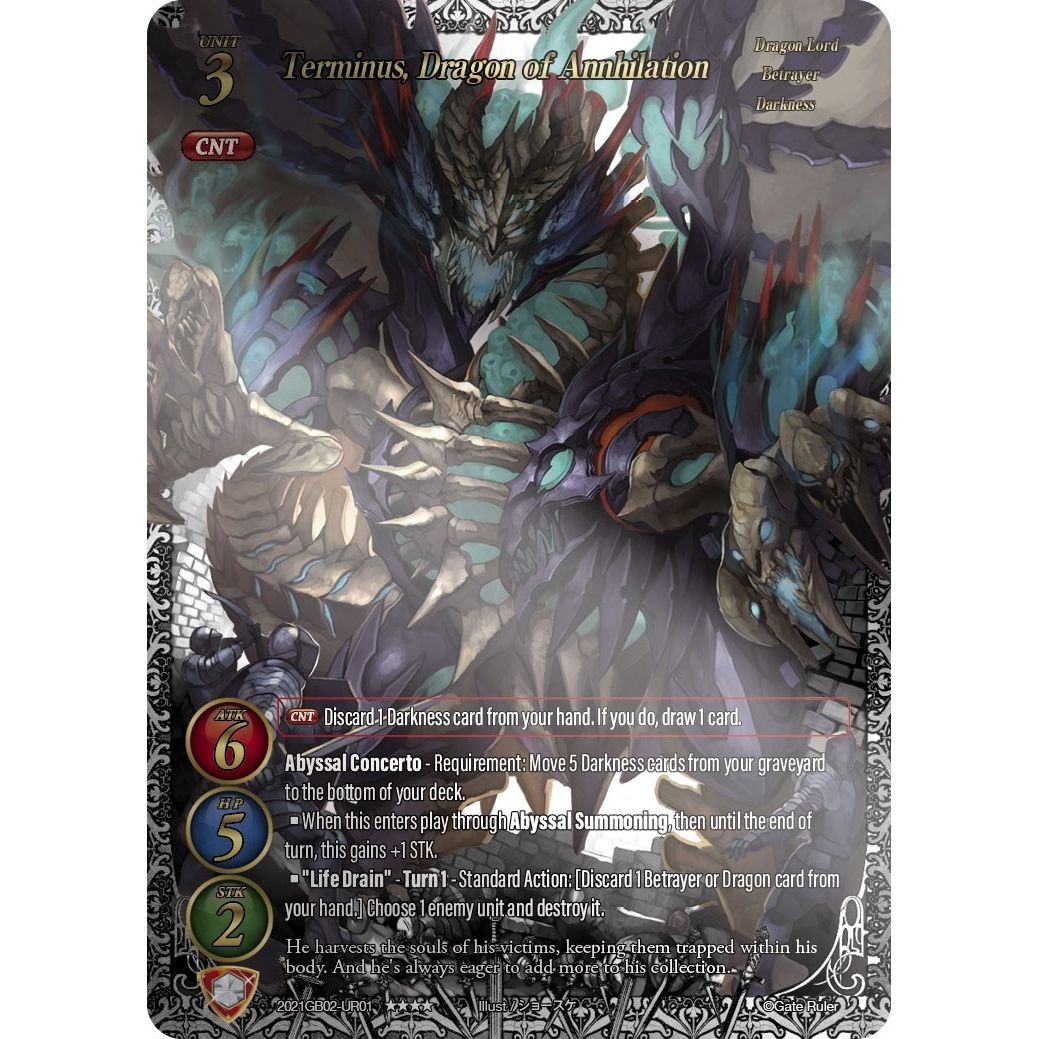 Image for Terminus, Dragon of Annihilation (Uber Rare) (2021GB02-UR01) (GB02) - Gate Ruler