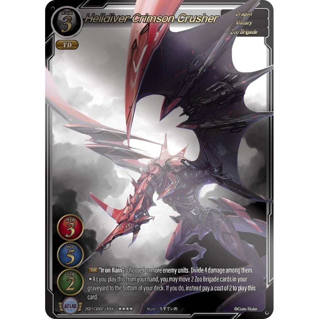 Image for Helldiver Crimson Crusher (Uber Rare) (2021GB02-UR05) (GB02) - Gate Ruler