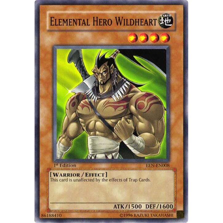Image for Elemental Hero Wildheart (EEN-EN008) (EEN) - YuGiOh