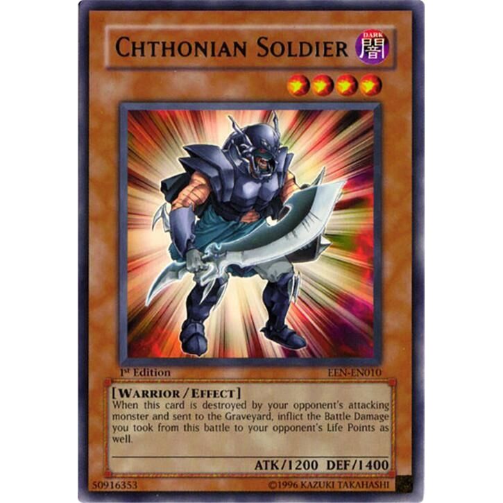 Image for Chthonian Soldier (EEN-EN010) (EEN) - YuGiOh