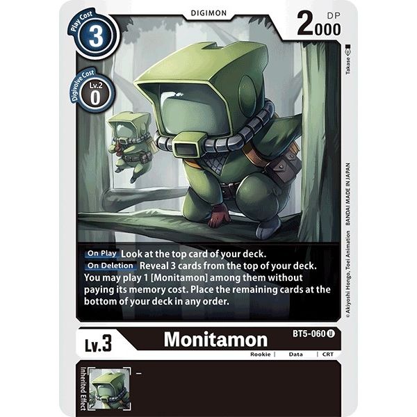 Image for Monitamon (BT5-060 U) (BT05) - Digimon Card Game