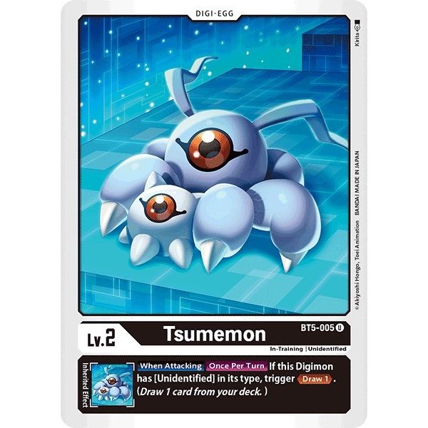Image for Tsumemon (BT5-005 U) (BT05) - Digimon Card Game