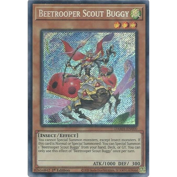 Image for Beetrooper Scout Buggy (DAMA-EN000) (DAMA) - YuGiOh