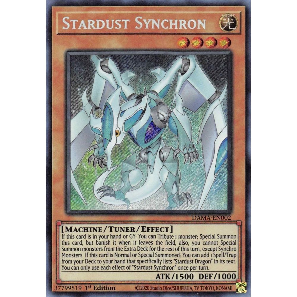 Image for Stardust Synchron (DAMA-EN002) (DAMA) - YuGiOh