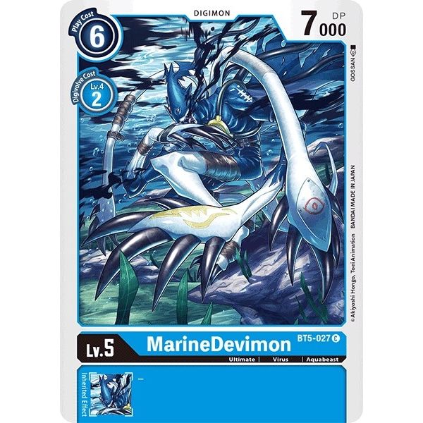 Image for MarineDevimon (BT5-027 C) (BT05) - Digimon Card Game