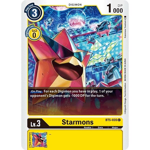 Image for Starmons (BT5-035 C) (BT05) - Digimon Card Game