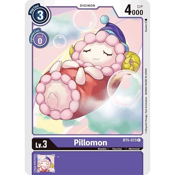 Image for Pillomon (BT5-073 C) (BT05) - Digimon Card Game