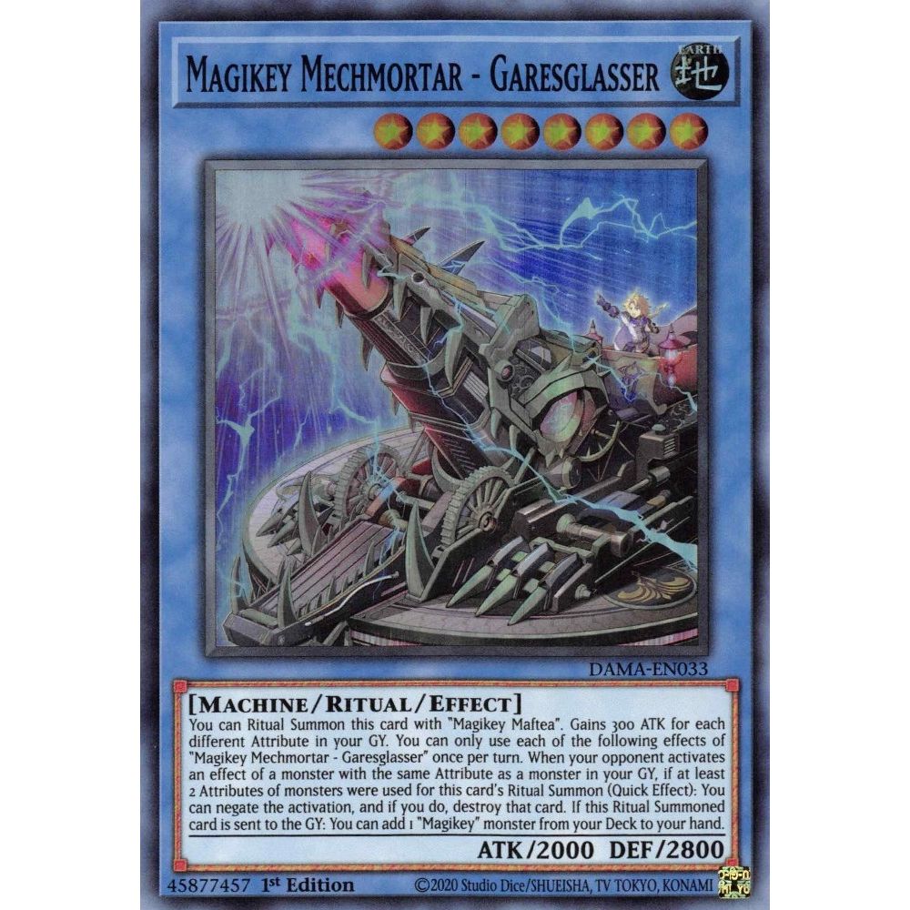 Image for Magikey Mechmortar - Garesglasser (DAMA-EN033) (DAMA) - YuGiOh