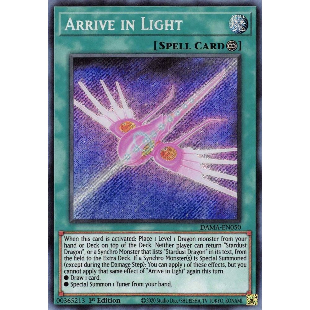 Image for Arrive in Light (DAMA-EN050) (DAMA) - YuGiOh