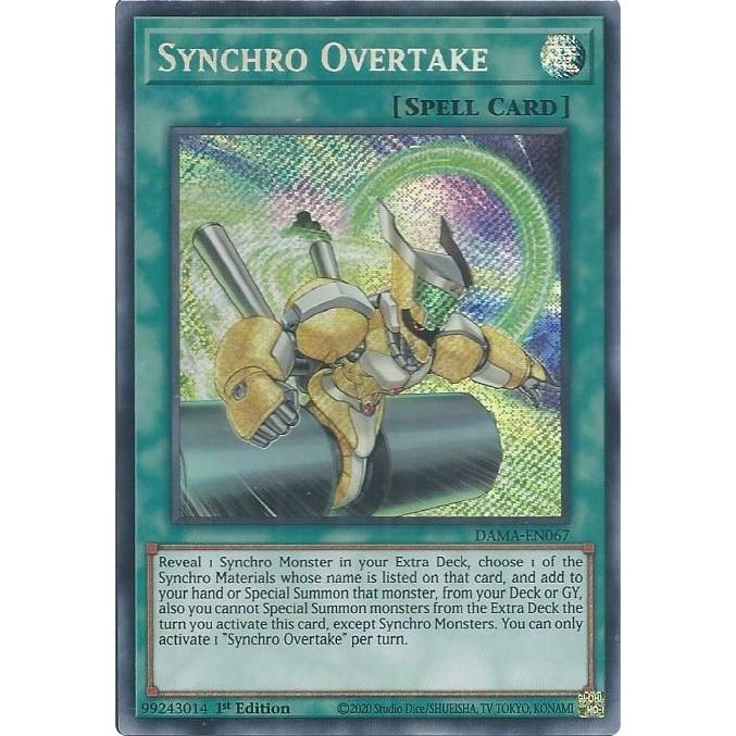 Image for Synchro Overtake (DAMA-EN067) (DAMA) - YuGiOh