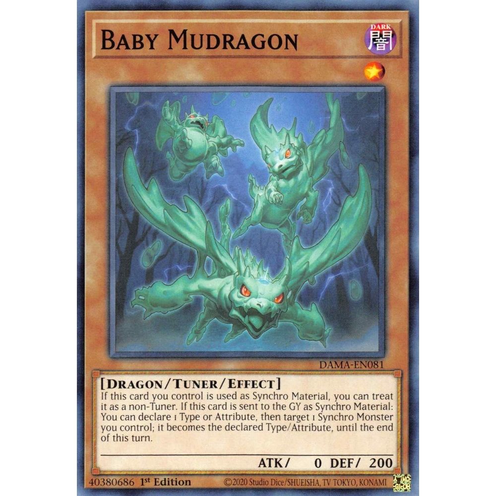 Image for Baby Mudragon (DAMA-EN081) (DAMA) - YuGiOh
