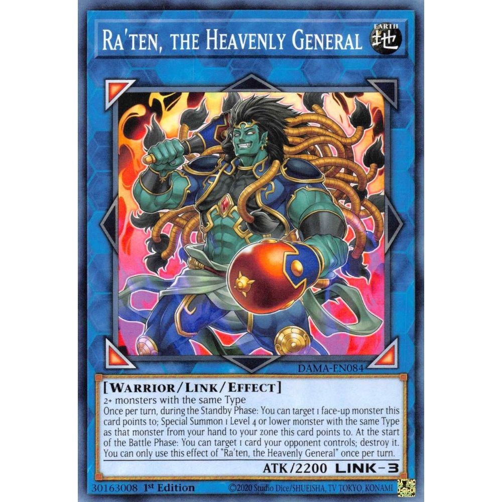Image for Ra'ten, the Heavenly General (DAMA-EN084) (DAMA) - YuGiOh