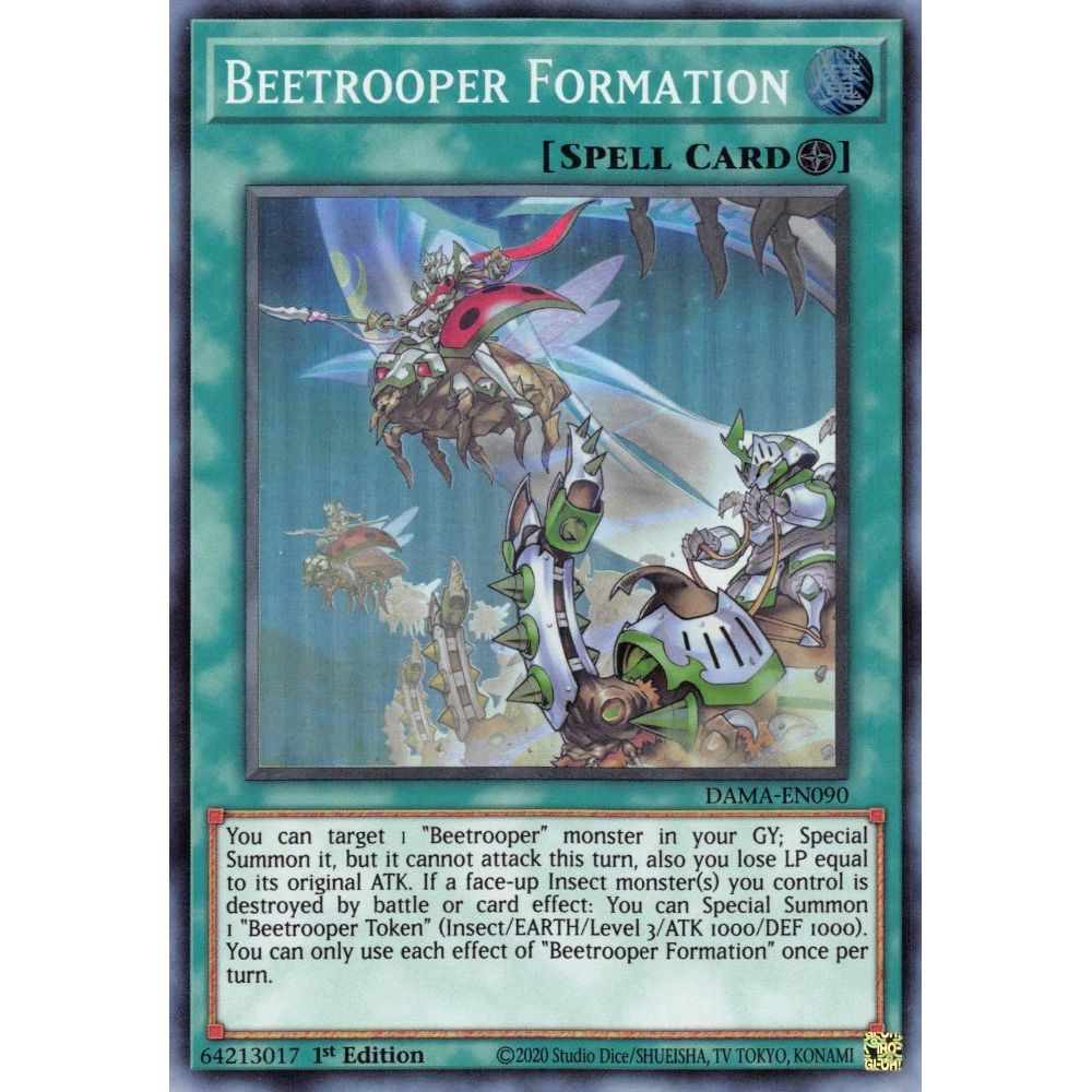 Image for Beetrooper Formation (DAMA-EN090) (DAMA) - YuGiOh