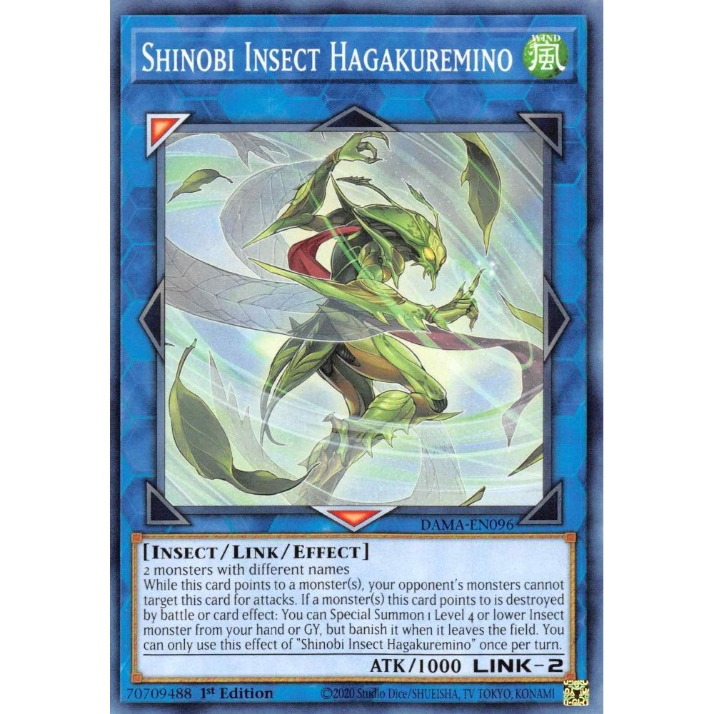 Image for Shinobi Insect Hagakuremino (DAMA-EN096) (DAMA) - YuGiOh