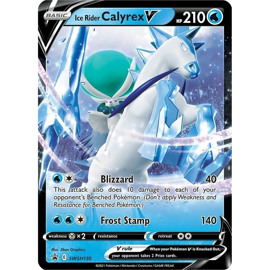 Image for Ice Rider Calyrex V - SWSH130 (SWSH130) (SWSD) - Pokemon