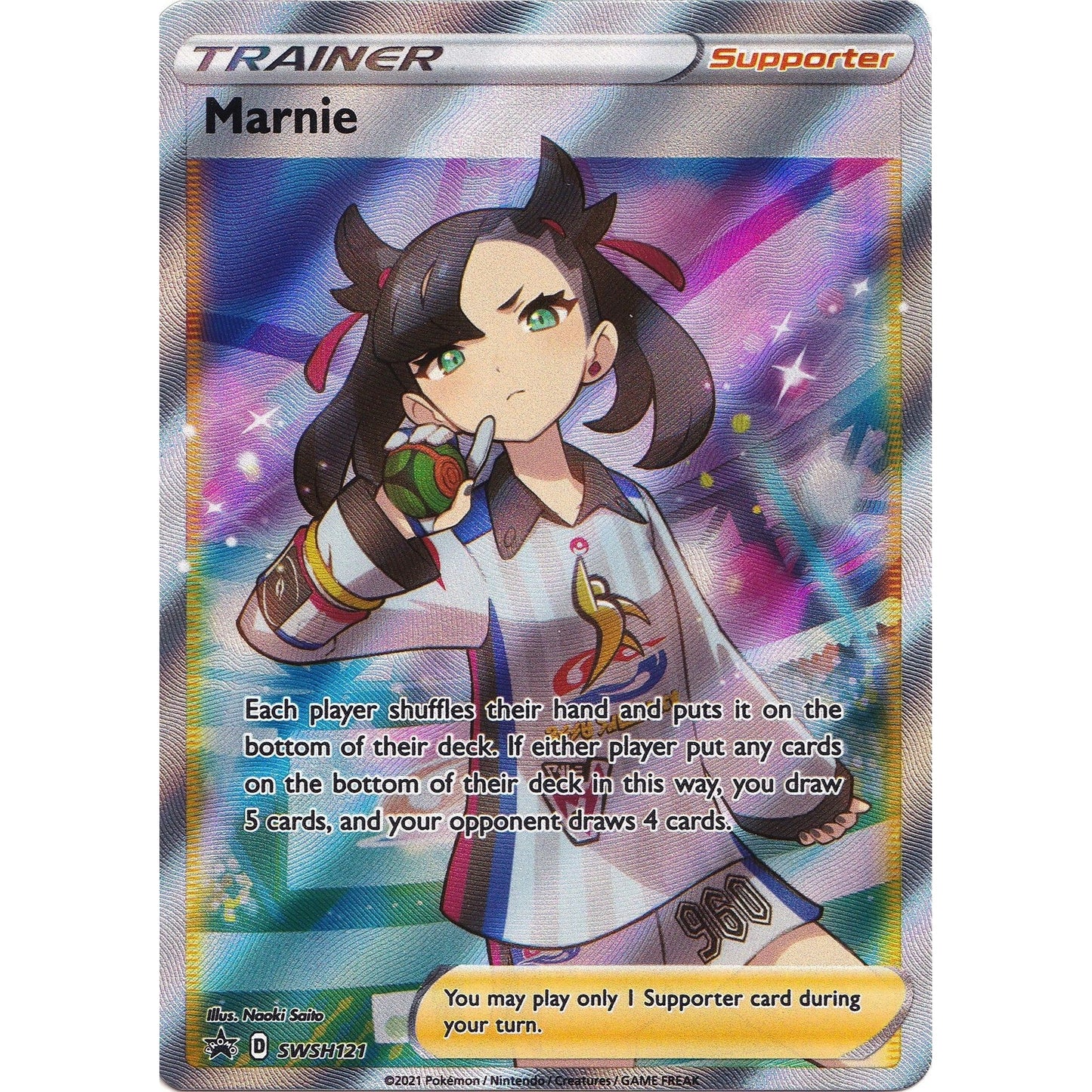 Image for Marnie - SWSH121 (SWSH121) (SWSD) - Pokemon