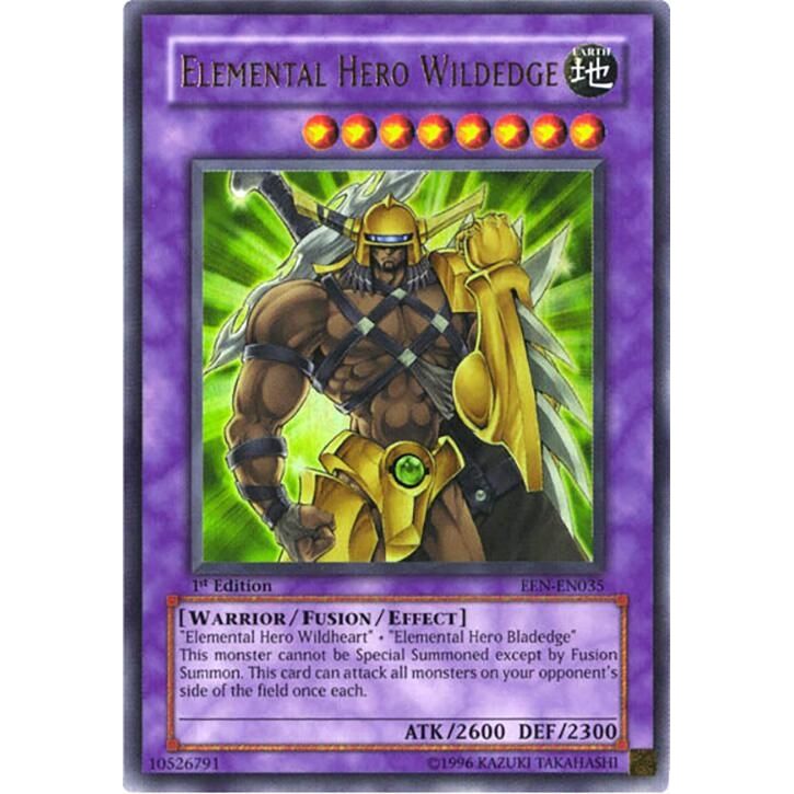 Image for Elemental Hero Wildedge (EEN-EN035) (EEN) - YuGiOh