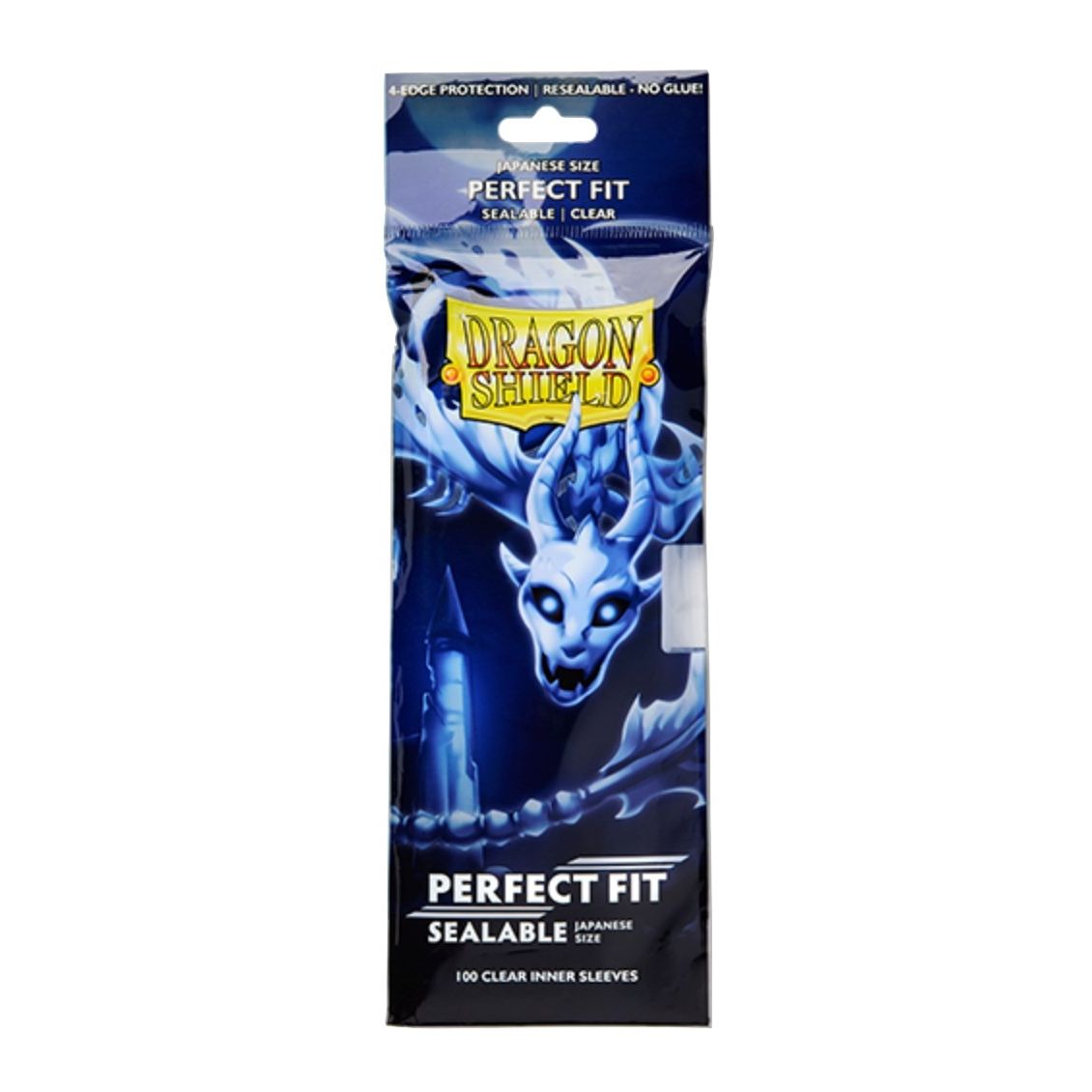 Image for Dragon Shield Japanese Size Perfect Fit Sealable Sleeves - Clear (100-Pack) - Card Sleeves