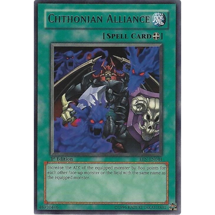 Image for Chthonian Alliance (EEN-EN044) (EEN) - YuGiOh