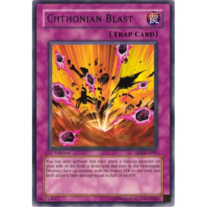 Image for Chthonian Blast (EEN-EN050) (EEN) - YuGiOh