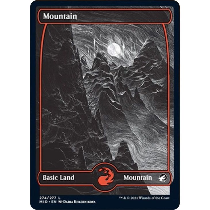 Image for Mountain (274) (274) (MID) - Magic: The Gathering