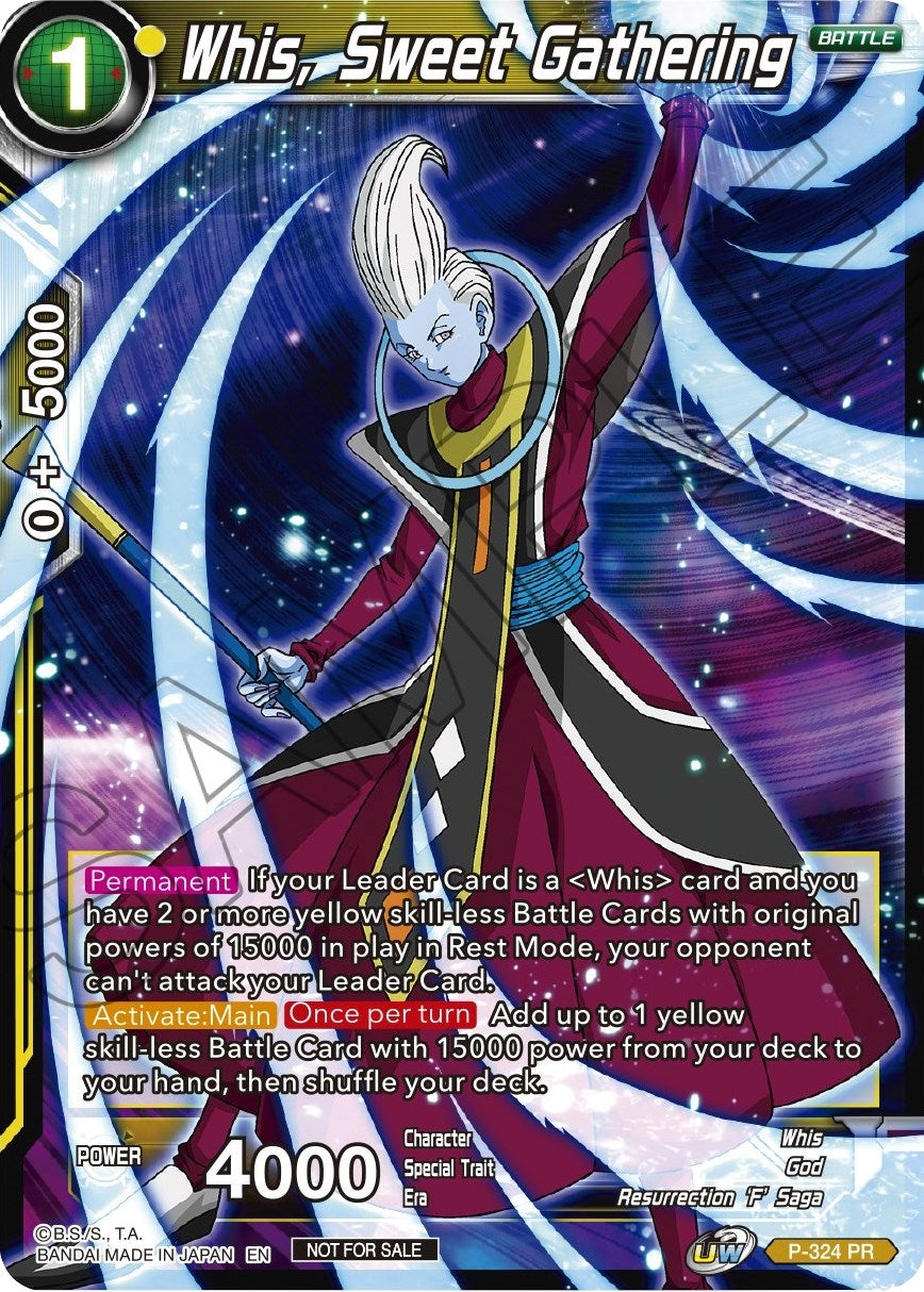 Image for Whis, Sweet Gathering (P-324) (TPR) - Dragon Ball Super: Masters