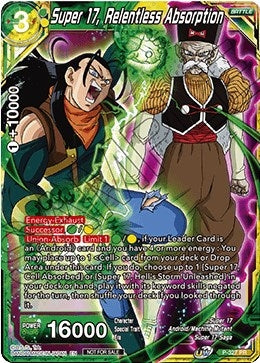Image for Super 17, Relentless Absorption (P-327) (TPR) - Dragon Ball Super: Masters
