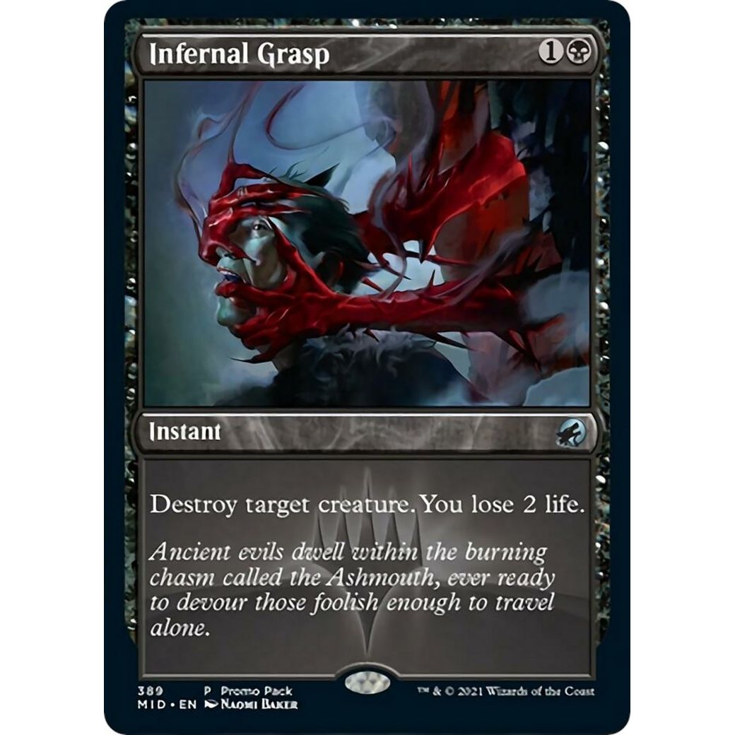 Image for Infernal Grasp (389) (PPMID) - Magic: The Gathering