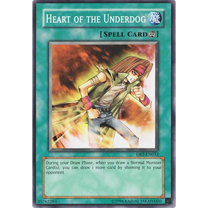 Image for Heart of the Underdog (DR2-EN032) (DR2) - YuGiOh
