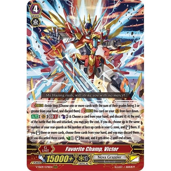 Image for Favorite Champ, Victor (V-SS09/078EN) (V-SS09) - Cardfight Vanguard