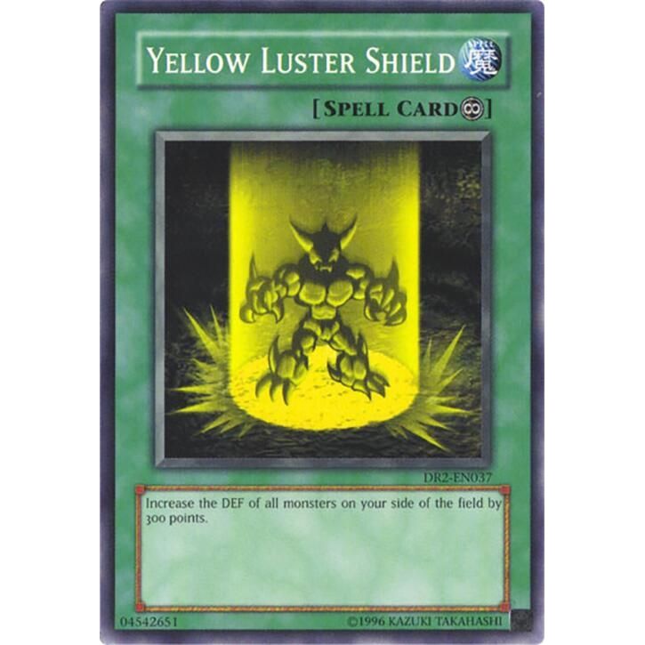Image for Yellow Luster Shield (DR2-EN037) (DR2) - YuGiOh