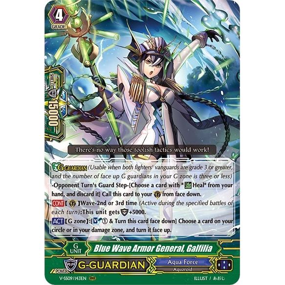 Image for Blue Wave Armor General, Galfilia (V-SS09/143EN) (V-SS09) - Cardfight Vanguard