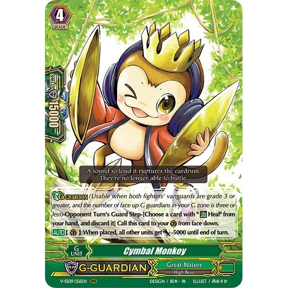 Image for Cymbal Monkey (V-SS09/156EN) (V-SS09) - Cardfight Vanguard