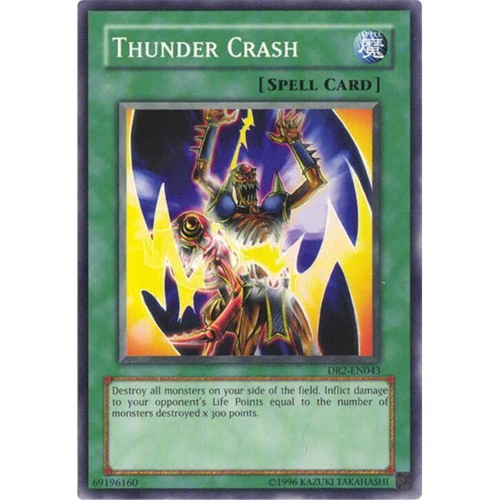 Image for Thunder Crash (DR2-EN043) (DR2) - YuGiOh