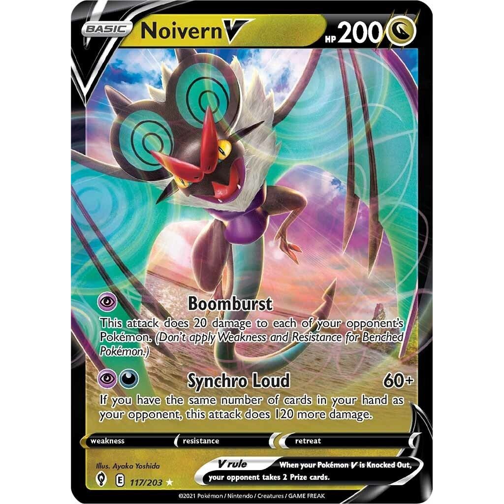 Image for Noivern V (117/203) (SWSH07) - Pokemon