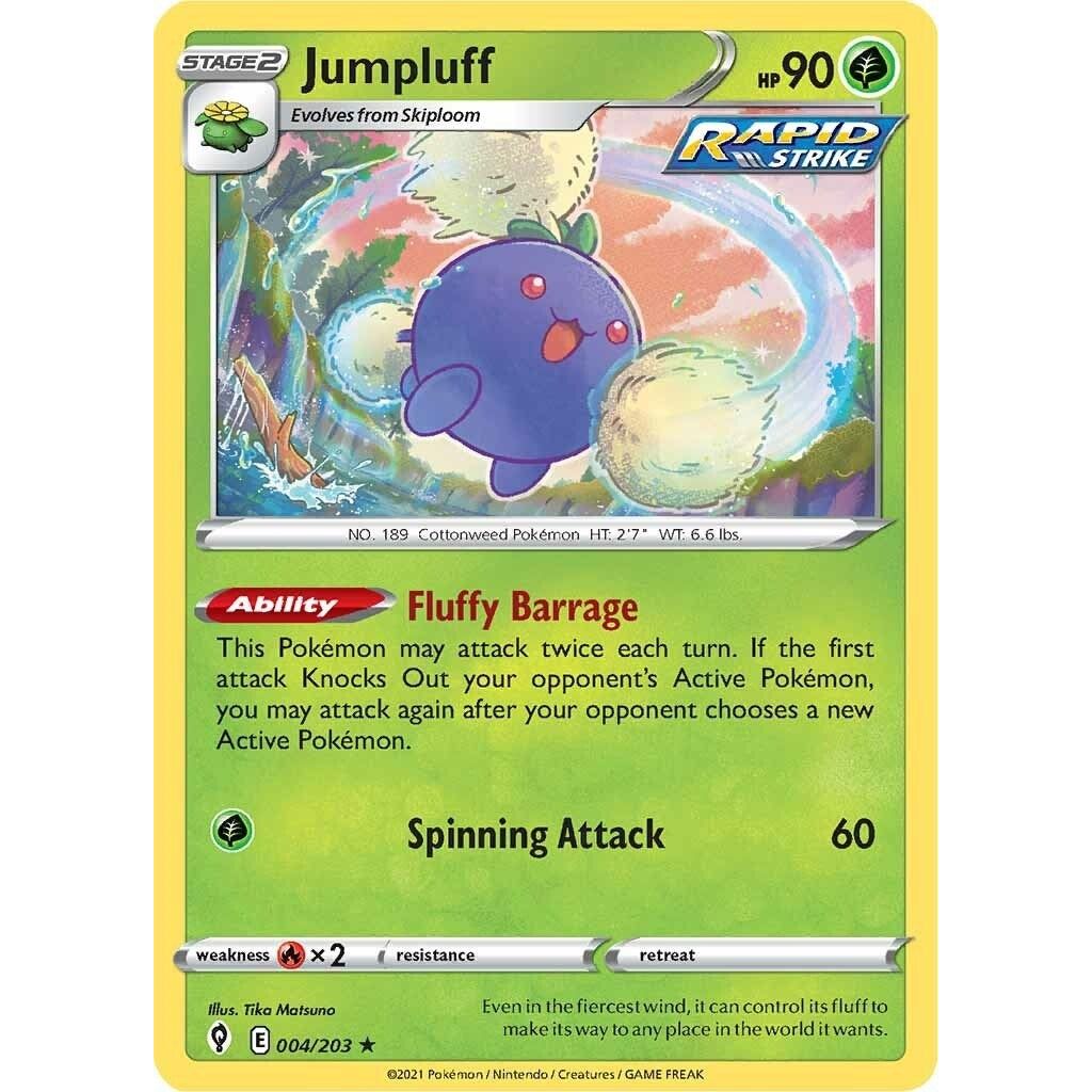 Image for Jumpluff (004/203) (SWSH07) - Pokemon