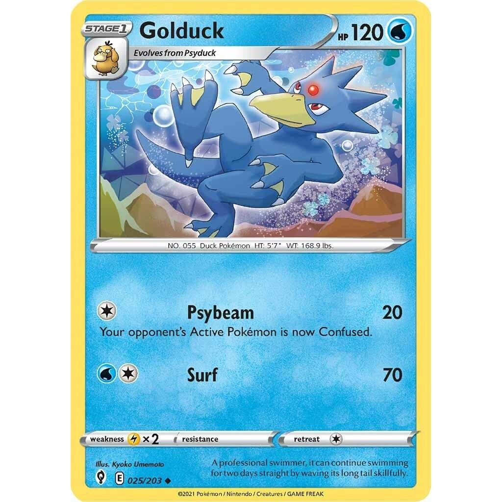 Image for Golduck (025/203) (SWSH07) - Pokemon
